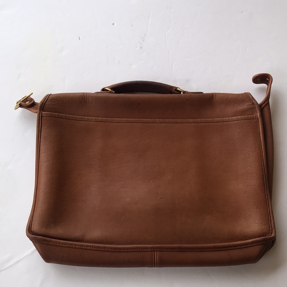Vintage Coach Bag Brown Metropolitan Briefcase 5180 Tan Office Laptop 90‘s Case - Picture 5 of 17